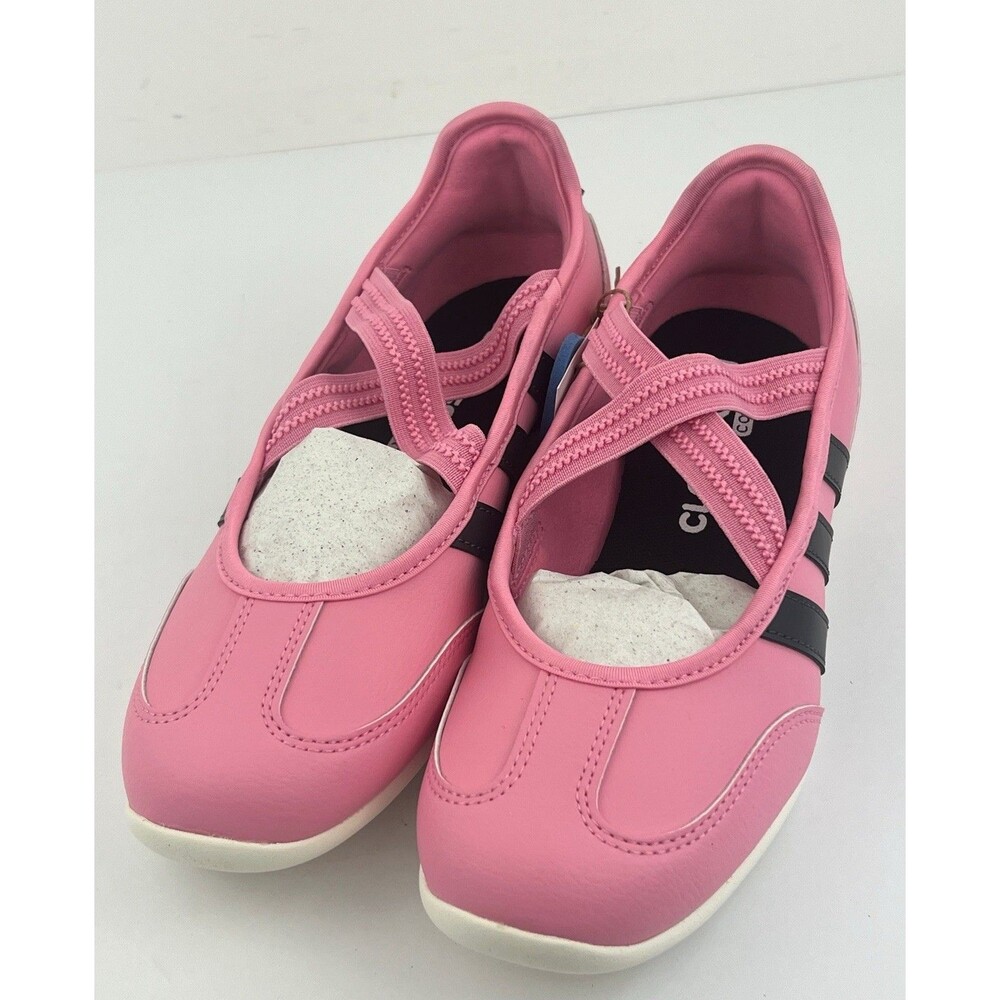 Adidas Barreda Mary Jane Sneakers Bliss Pink Black JP6738 Youth 6.5 New